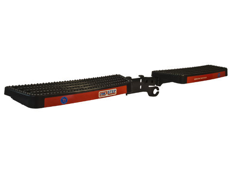 Full Width Tow-Trust Towbar Mounted Pro-Step in Black